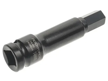Головка-бита 14мм 1/2" 6-гранная ударная L= 110 мм ROCKFORCE RF-2409014