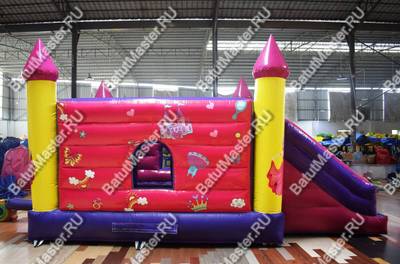 Детский надувной батут "Чудесный замок" 6*4*3 м