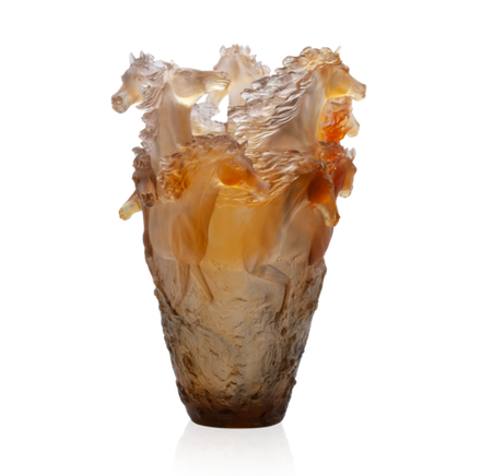 Ваза Cavalcade Magnum Glazed Brown, 50 см