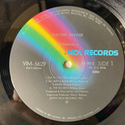 Винтажная виниловая пластинка LP Colosseum II Electric Savage (Япония 1983) (Оби)