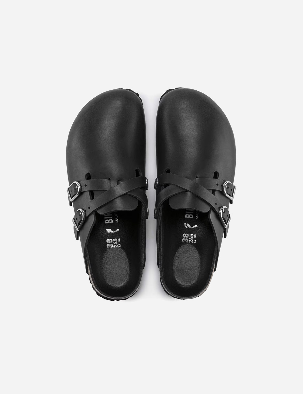 Birkenstock Boston Blair Leather "Black"