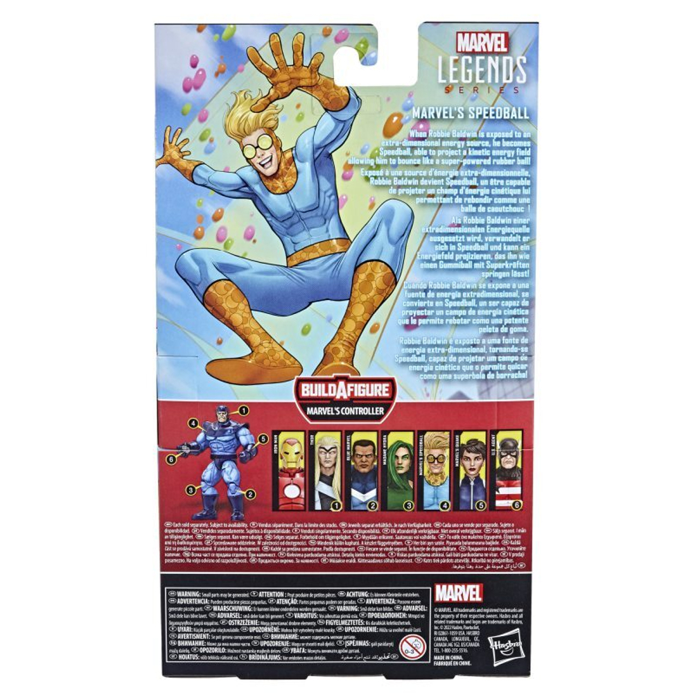 Hasbro Marvel Legends - Фигурка 15 см. Спидбол Marvel F4791