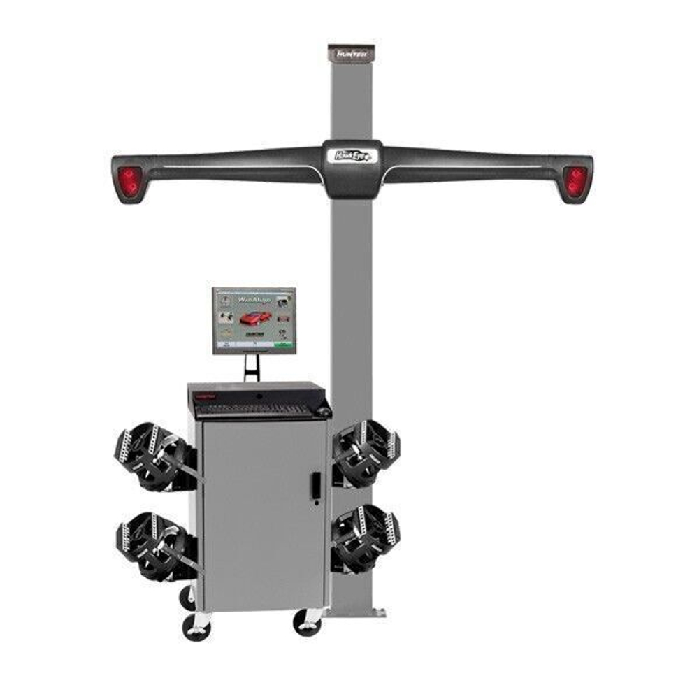 Стенд сход-развал 3D WA510E, 4-x камерный, механический лифт, QuickGrip адаптеры