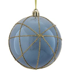 GAEM Набор из 12шт Украшение новогоднее "Шар", D 8 см, L35 W27 H8,5 см
