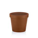 Горшок для цветов "ПАРИЖ" 1,4 л кирпичный