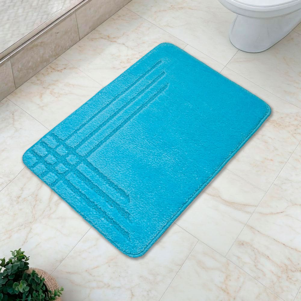 Коврик DKTX Comfort Linea 50*80см 10мм 6047 (светло-голубой)