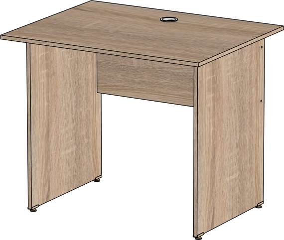 Стол письменный Стандарт Про дуб сонома