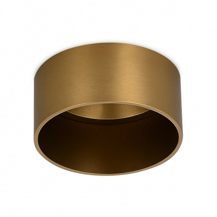 Светильник встраиваемый MUNICH под лампу GU10, цвет шлифованная бронза, D88xH92, 3мм, IP20