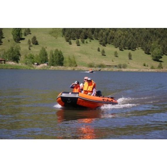 Лодка Тонар Алтай 320L (оранжевый/черный)