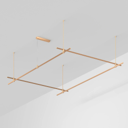 Основание ART-APRIORI-RECTANGLE-ROD-800-3000x2000 (GD) (Arlight, IP20 Металл, 3 года) 054513