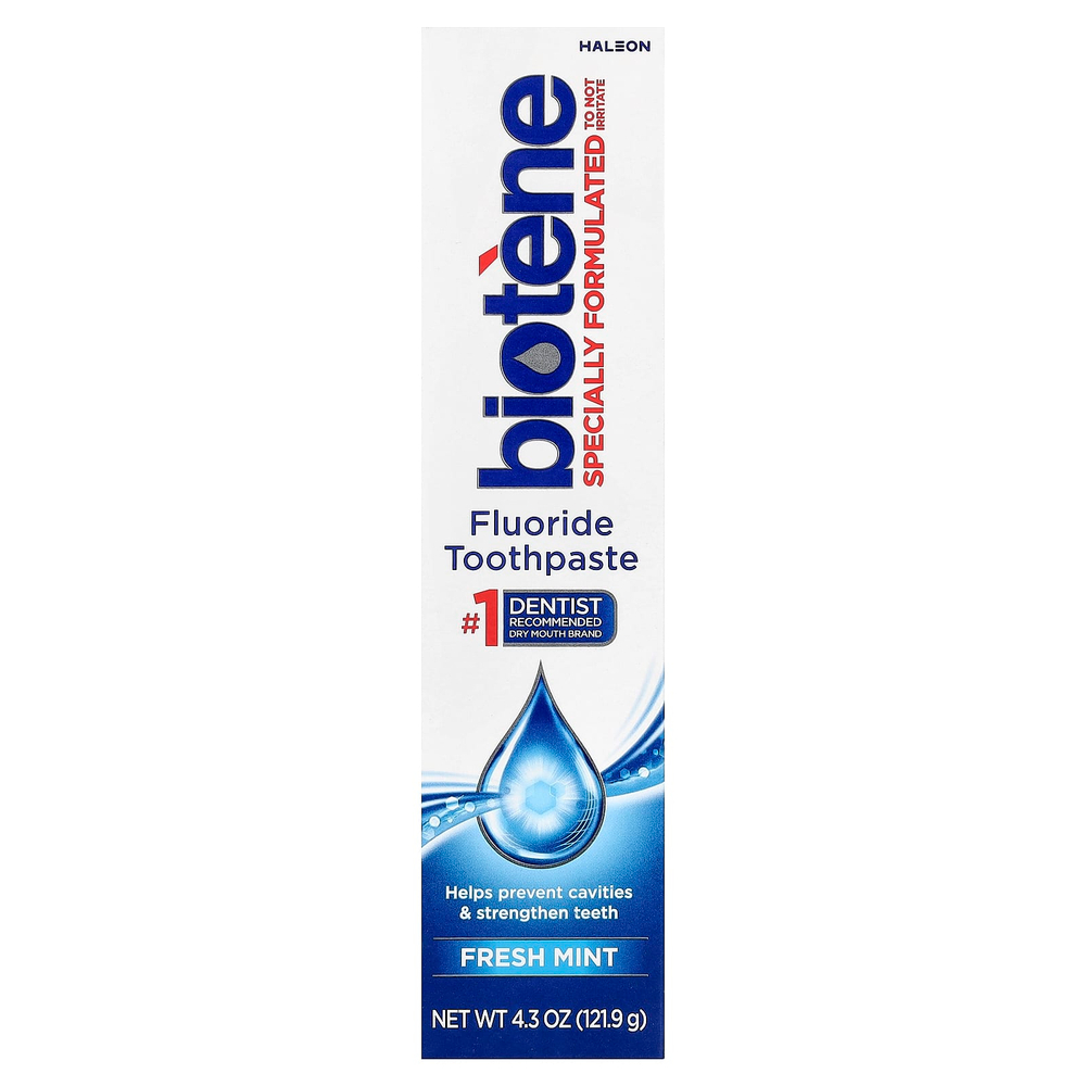 Biotene Dental Products, зубная паста с фторидом, свежая мята, 121,9 г (4,3 унции)
