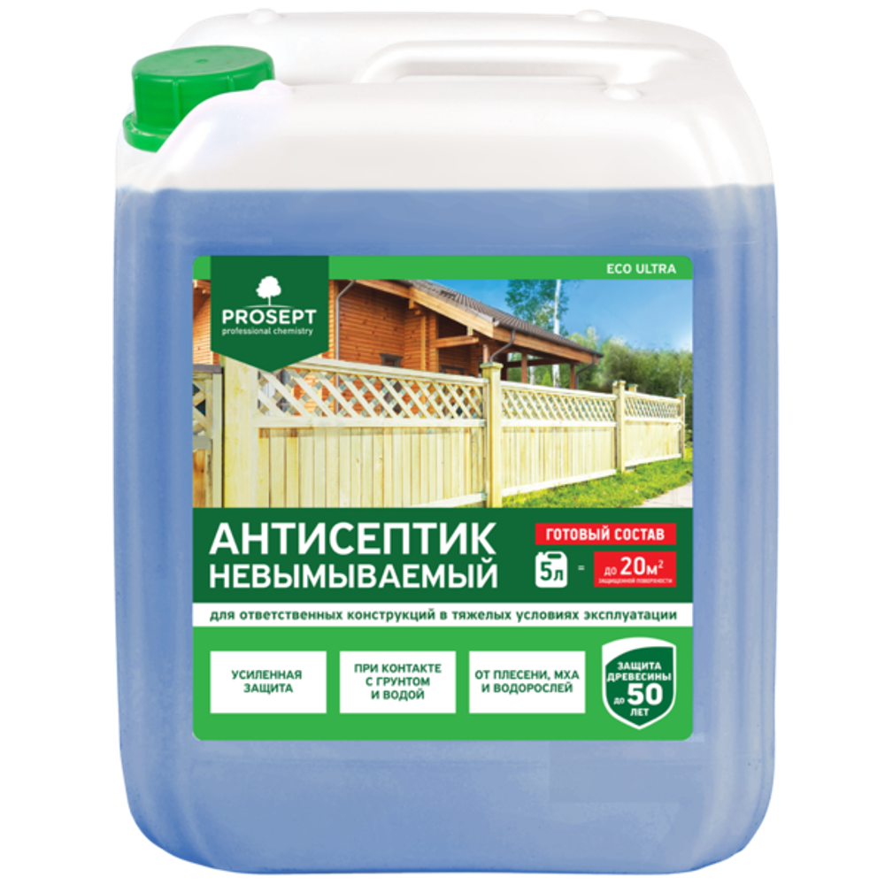 Антисептик невымываемый PROSEPT ECO ULTRA 5л