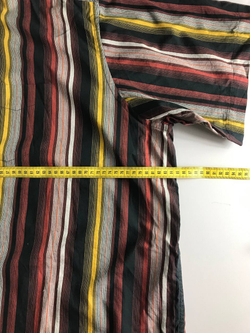 Рубашка Greystone в полоску, маркировка 6XL, визуально на 70 размер