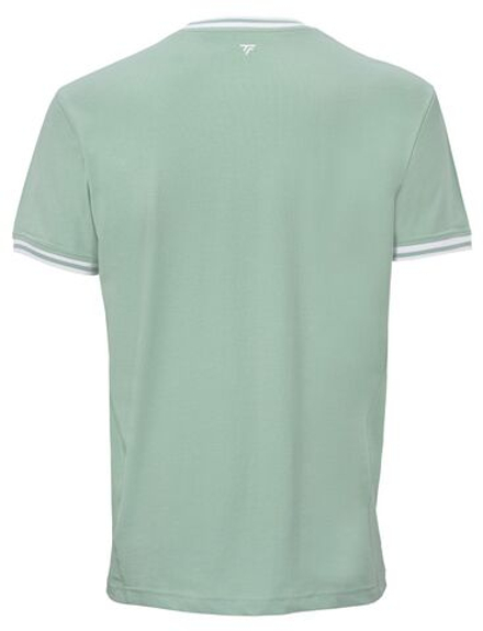 Детская теннисная футболка Tecnifibre Team Stretch Junior - sage