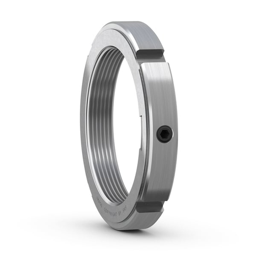 Стопорная гайка с метрической резьбой, со встроенным фиксирующим устройством KMK 9