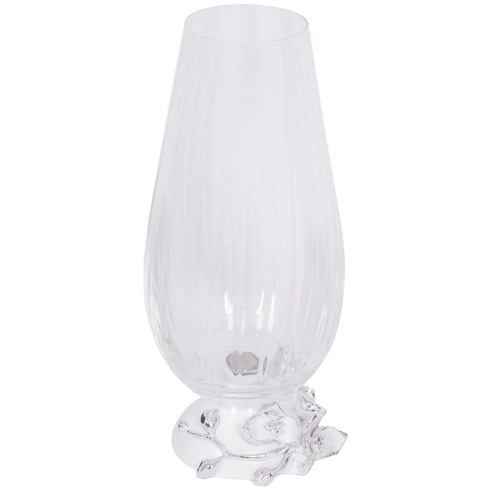 Ваза для цветов Орхидея Лайм Белая