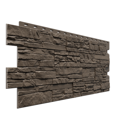 Фасадная панель Алтай, Шоколад