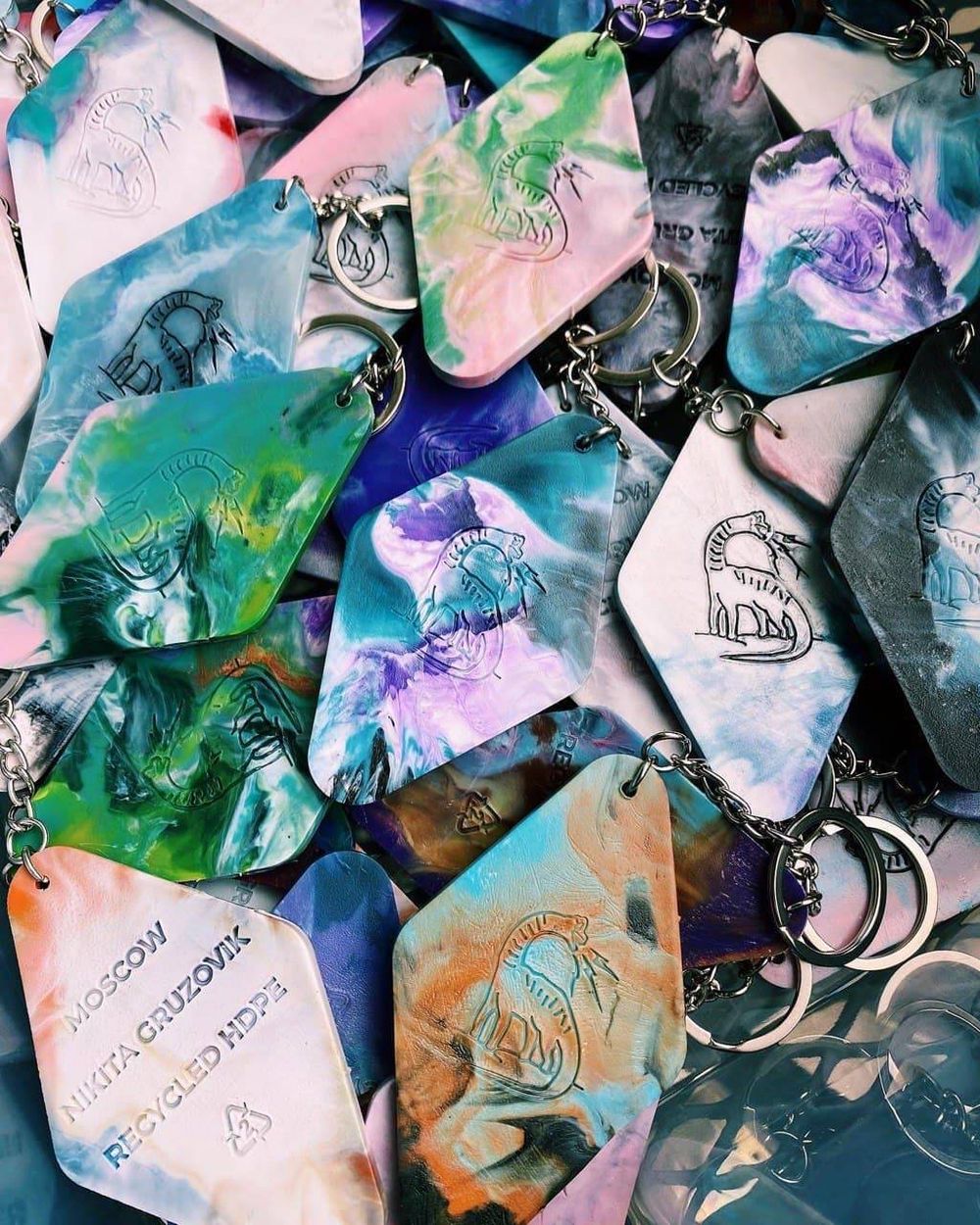 Брелок НГ Дино Ромб