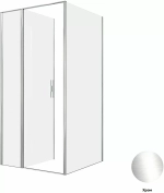 Душевой уголок Allen Brau Priority 100x100 3.31028.00 + 3.31046.00 прозрачный/хром
