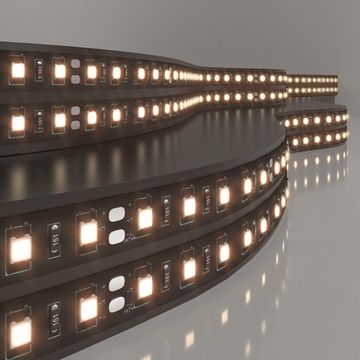 Лента светодиодная 120Led 9,6W IP20 3300K тёплый белый 2835 24V 120Led 9,6W IP20 Black Elektrostandard