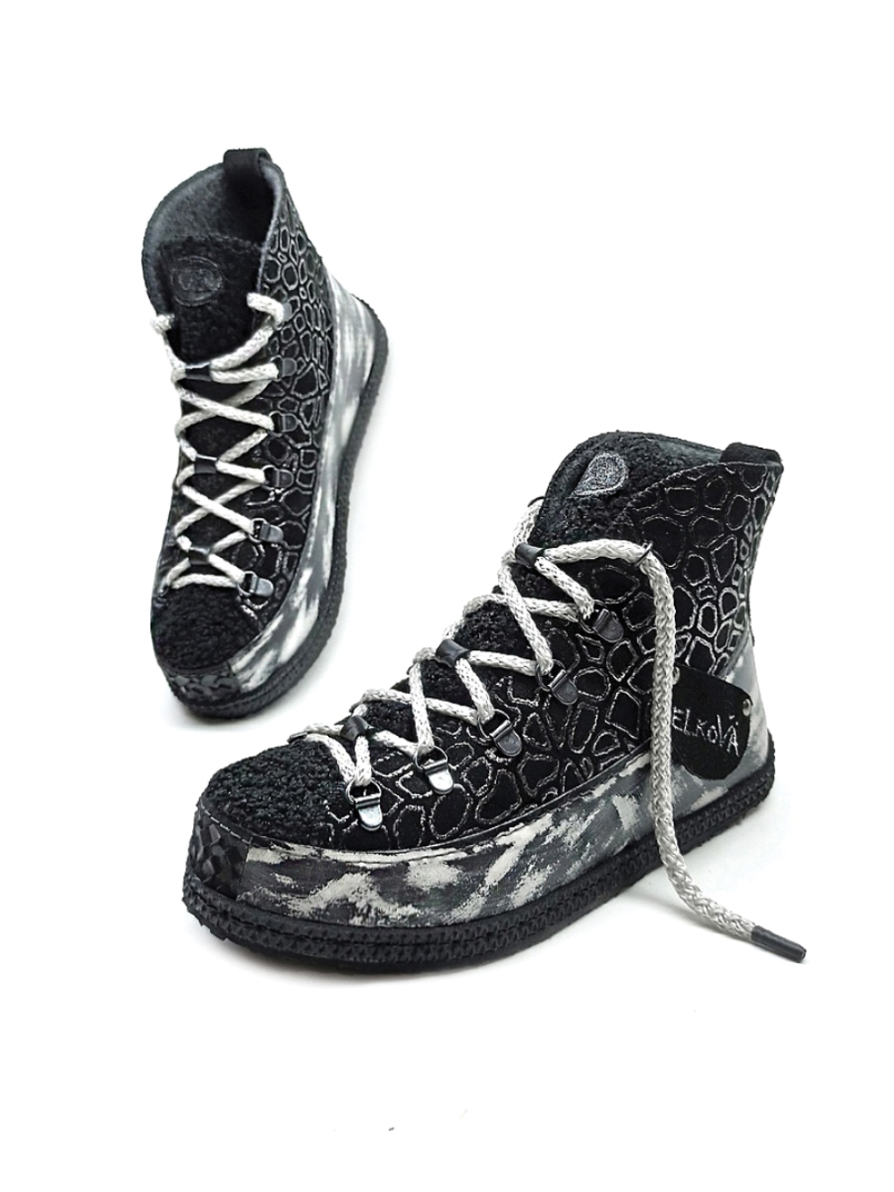 Ботинки "Чернёное серебро"