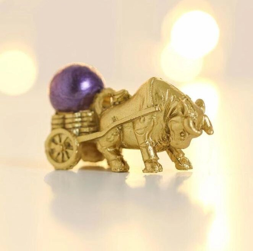 Фигурка «Бык с телегой»