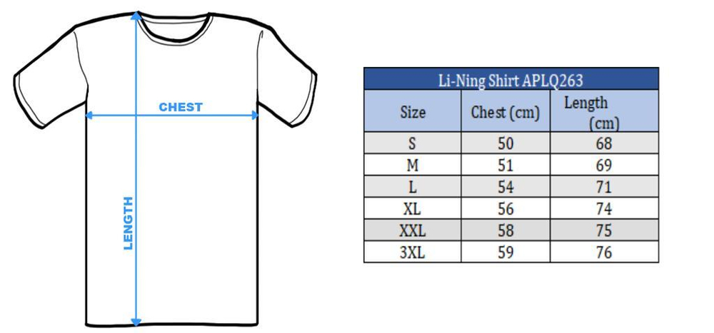 Li-Ning Shirt APLQ263-2C black