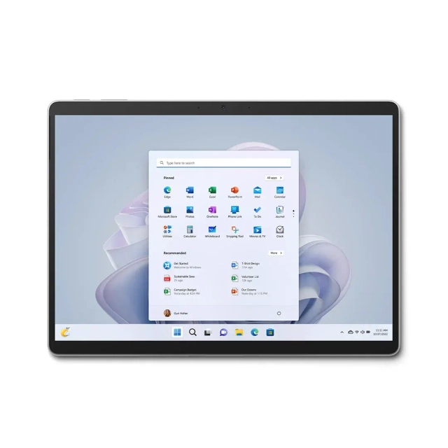 Surface Pro 9 (Intel Core i5-1235U, 8GB RAM, 128GB SSD, Wi-Fi)