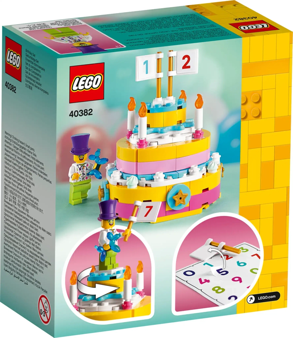 Конструктор LEGO 40382 Набор на день рождения