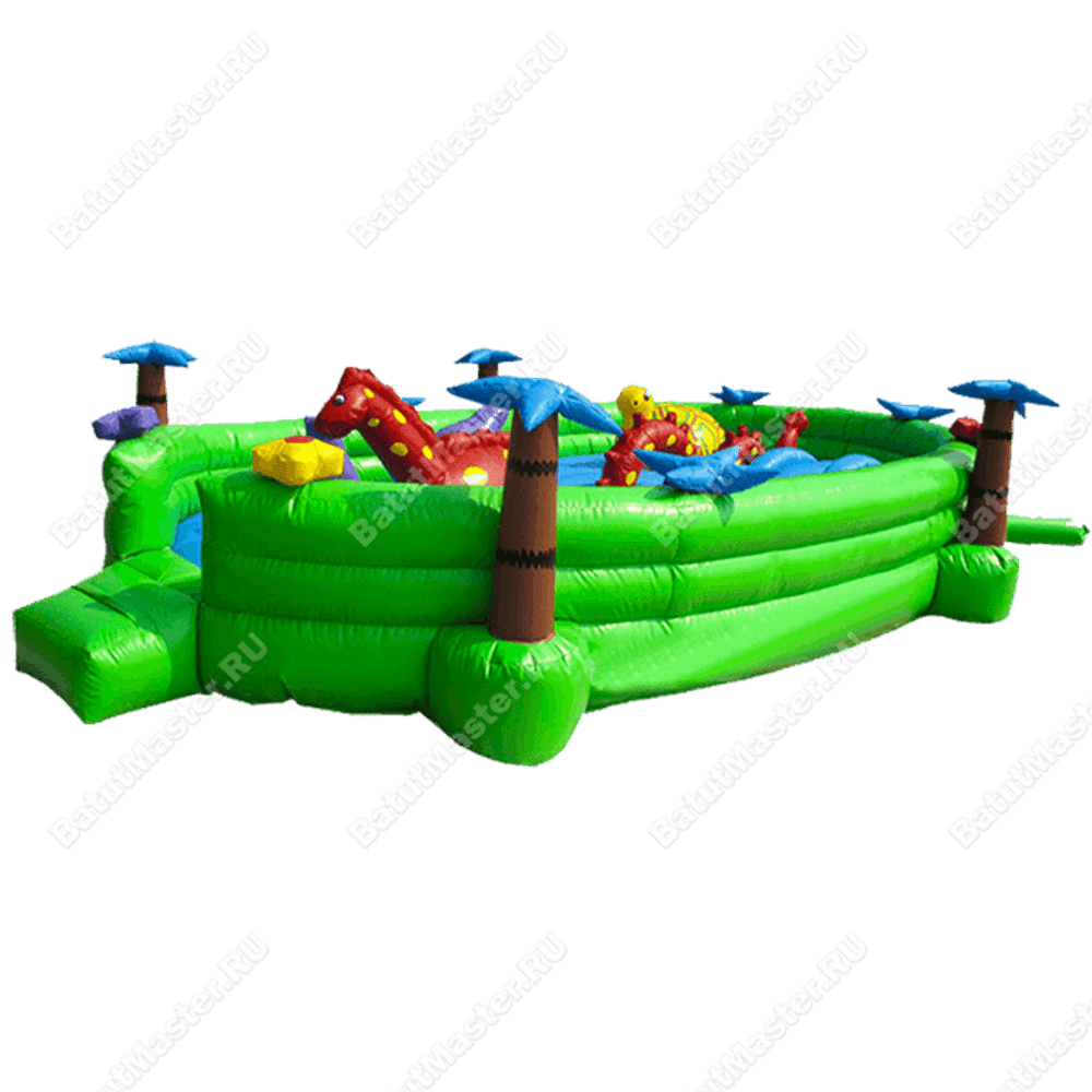 Коммерческий надувной батут "Водопой"