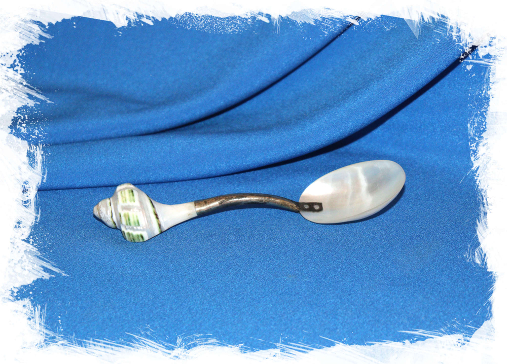 Чайная ложкаиз перламутровых ракушек. Купить