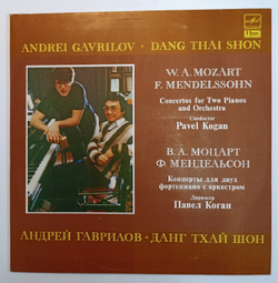 Andrei Gavrilov Андрей Гаврилов, Dang Thai Shon  W. A. Mozart F. Mendelssohn Concerto For Two Pianos And Orchestra