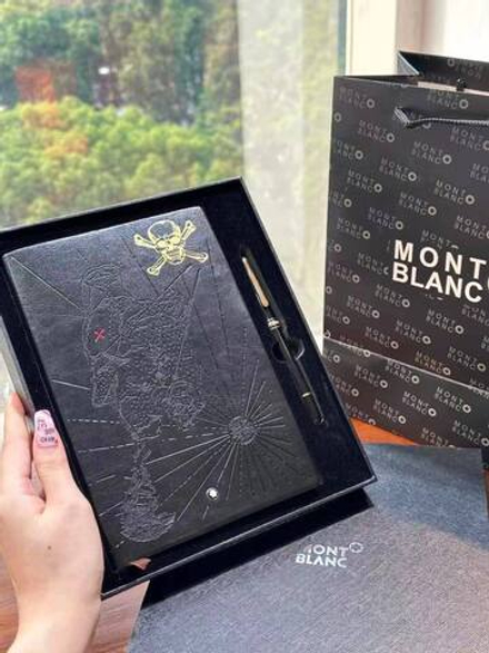 Набор Montblanc (блокнот + ручка) 21х15 см