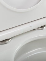 Унитаз-компакт CEZARES STYLUS CZR-538-CP-TOR/SC безободковый с сиденьем и смывом TORNADO