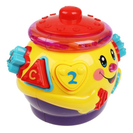 Обучающая игрушка Музыкальный горшочек Шаинский в кор. Умка