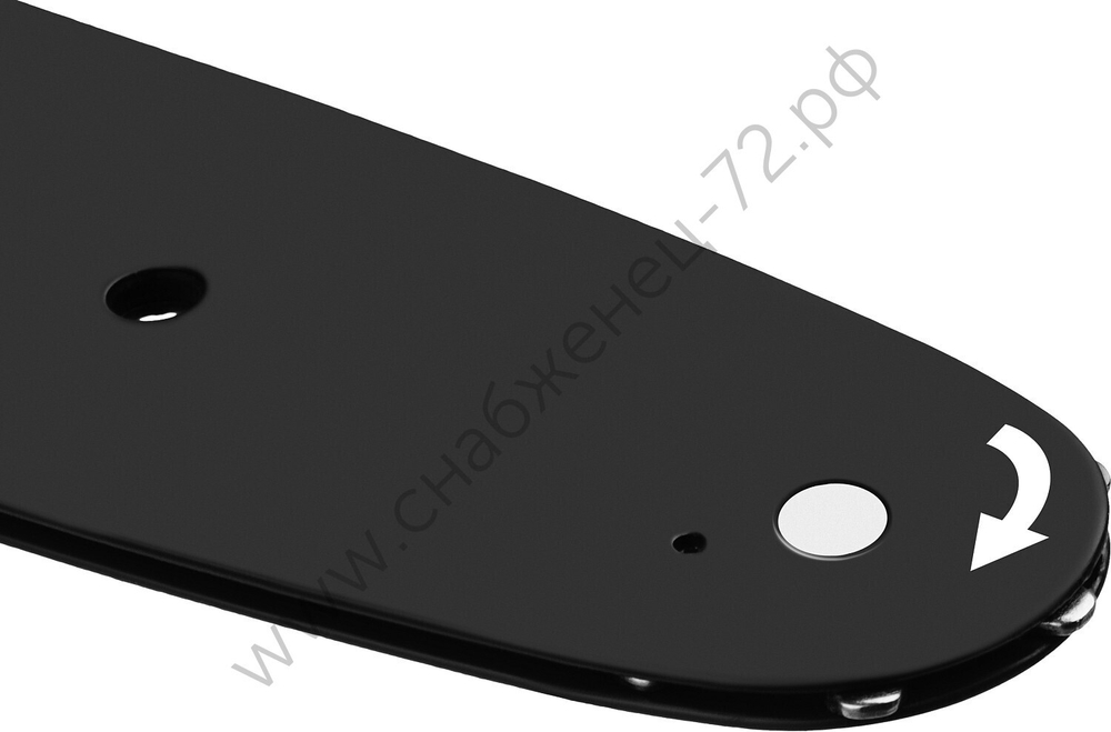 ЗУБР тип 1, шаг 3/8″, паз 1.3 мм, 35 см, шина для бензопил, Профессионал (70201-35)