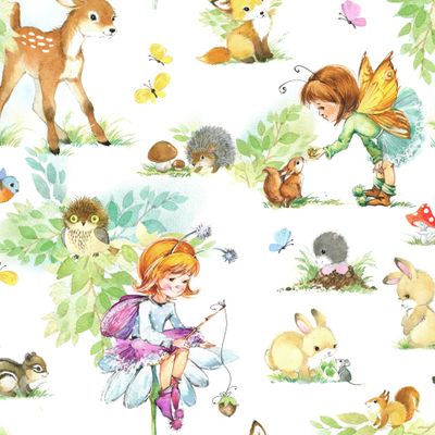 феи и лесные животные