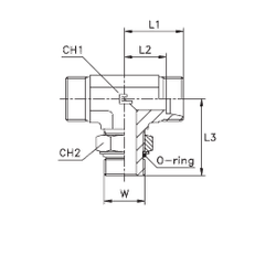 Штуцер FRTH DS25 UNF 1.5/16 (корпус)