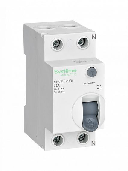 УЗО Systeme Electric City9 Set 2П 25А/30мА 38202