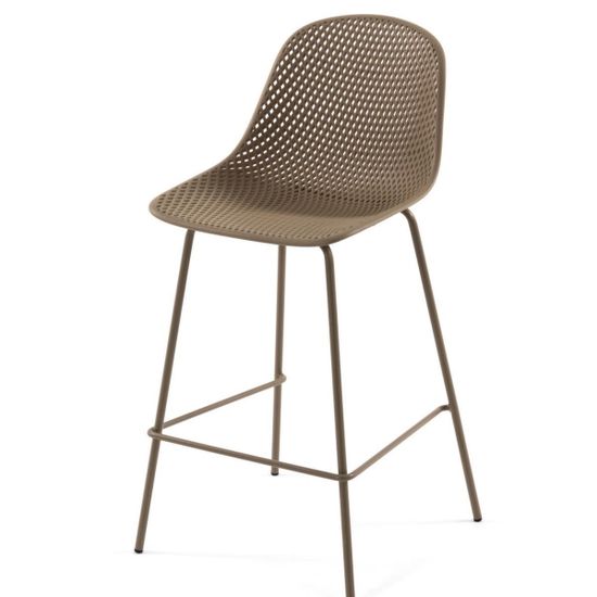 Полубарный стул Quinby бежевый