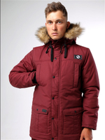 Парка Север зимняя Город Горький бордовая