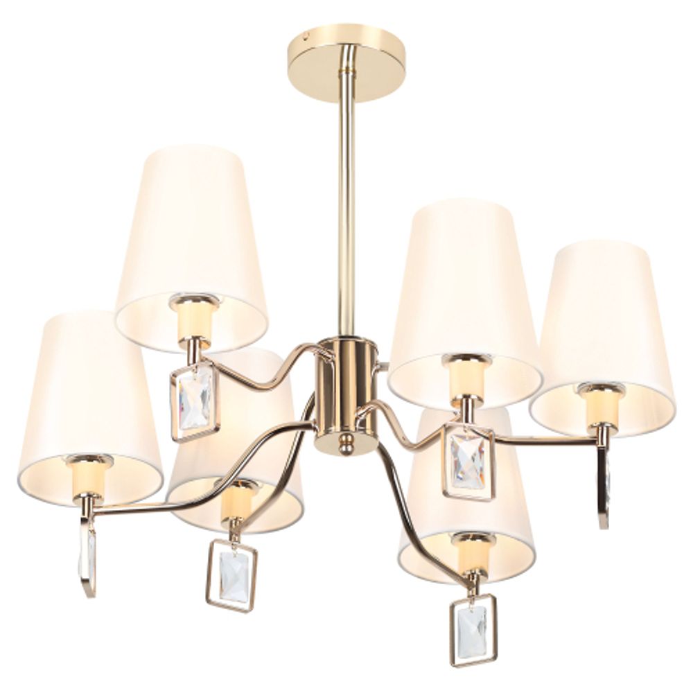 Люстра Rivoli Cristal 2095-306 6 х Е14 40 Вт классика