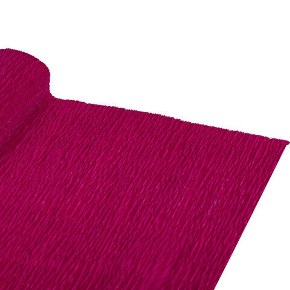 Бумага гофрированная (креповая) ДЛЯ ФЛОРИСТИКИ 110 г/м2, ягодная, 50х250 см, ОСТРОВ СОКРОВИЩ, 112533