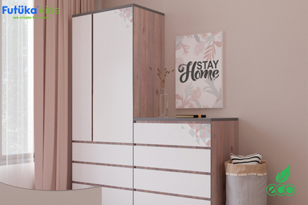 Картина в детскую комнату на холсте Stay Home