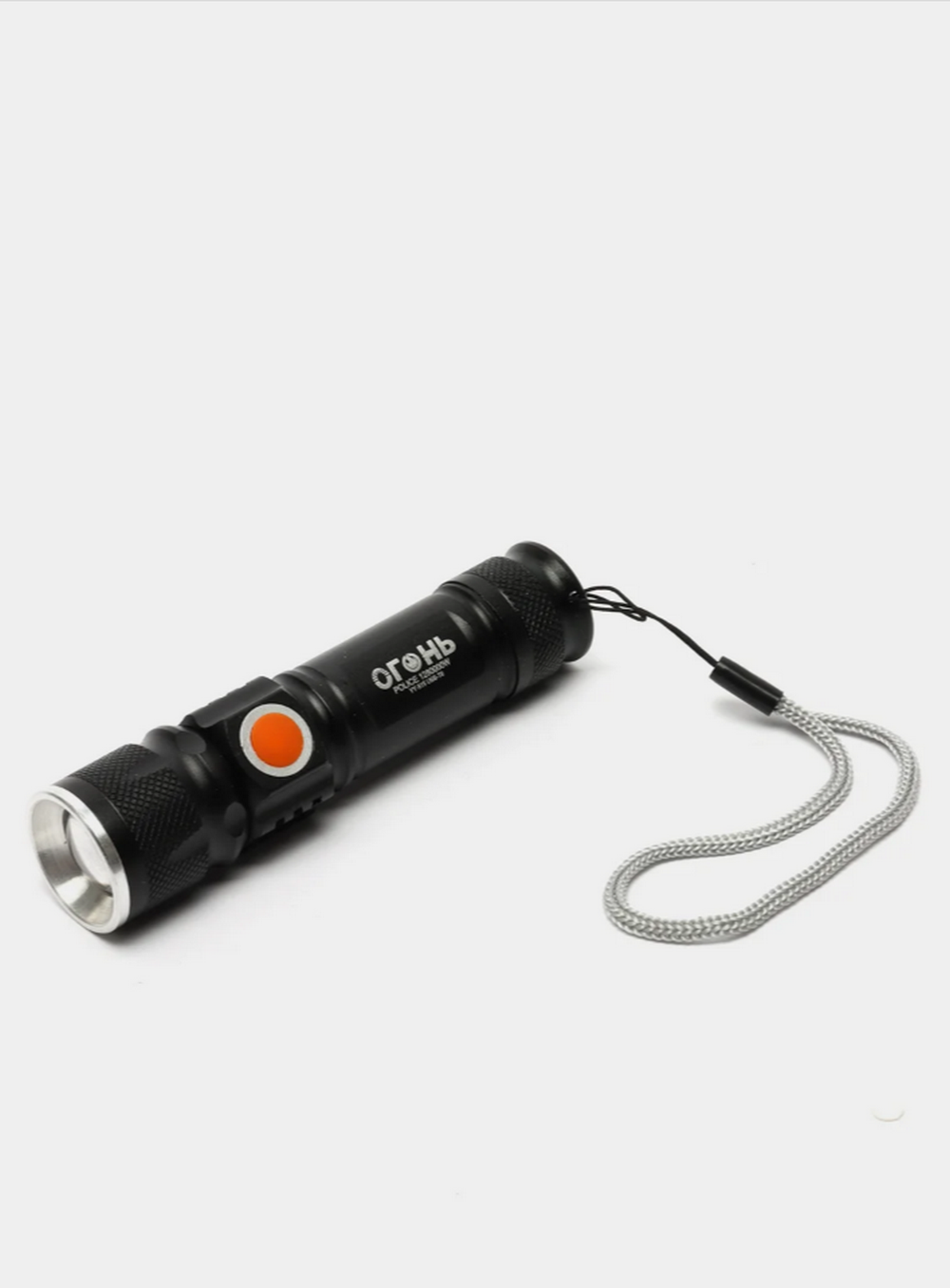 Фонарь ручной, карманный яркий Огонь H-515-T6 USB