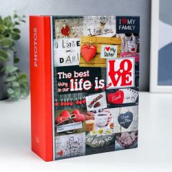 Фотоальбом Image Art IA-200PP серия 356 Любовь термосварка 50 листов 200 фотографий размер 10х15