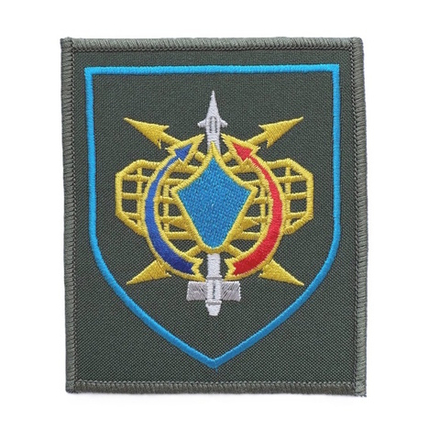 Шеврон 336 Радиотехнического полка (РТВ) оливковый фон