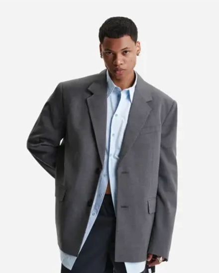 Пиджак Power Suit серый