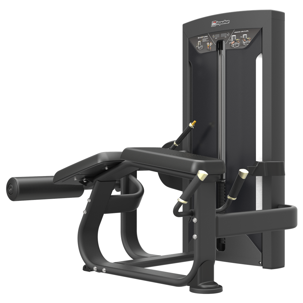 Impulse FE9721 сгибание ног лежа, профессиональный тренажер