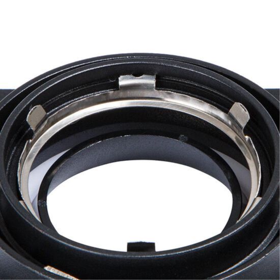 A2465PL-1BK Светильник потолочный встраиваемый IMAI для MR16 92x92x27мм черный IP20 монтаж Ø82мм